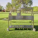 TAGWOOD BBQ Argentine Santa Maria Wood Fire & Charcoal Gaucho Grill, 91" (SAK73645)-SAKSBY