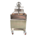TAGWOOD BBQ Double Argentine Santa Maria Wood Fire & Charcoal Gaucho Open Cooking Fire Grill (SAK73629)-SAKSBY