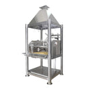 TAGWOOD BBQ02SS Stainless Steel BBQ Argentine Santa Maria Wood Fire And Charcoal Gaucho Grill With Firebricks (SAK38192)-SAKSBY