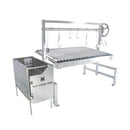 TAGWOOD BBQ09SS BBQ Insert Style Argentine Santa Maria Wood Fire & Charcoal Grill Without Firebricks (SAK94015)-SAKSBY