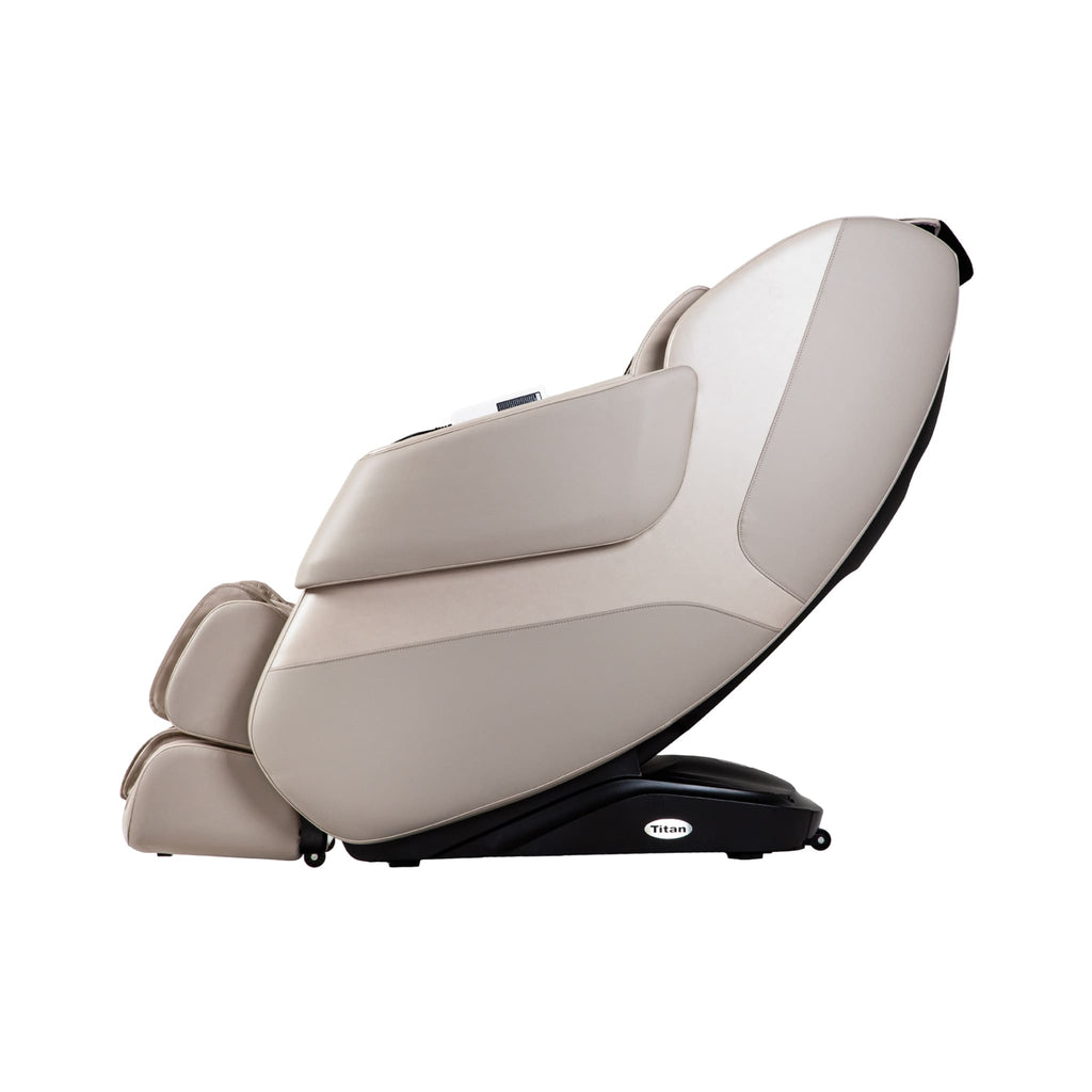 Titan Grande XL 3D Zero Gravity Massage Chair With Voice Control Taupe SAK47031 Saksby - Left View