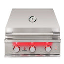 TRUEFLAME Built In Gas Stainless Steel Grill With 3 To 5  Built In Burners (SAK30587) SAKSBY  - 25" View Closed