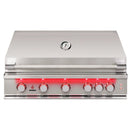 TRUEFLAME Built In Gas Stainless Steel Grill With 3 To 5  Built In Burners (SAK30587) SAKSBY 40" Closed View