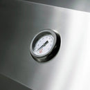 TRUEFLAME Built In Gas Stainless Steel Grill With 3 To 5  Built In Burners (SAK30587) SAKSBY - Temperature View