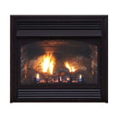 White Mountain Hearth VAIL 32" Vent-Free Propane/Natural Gas Fireplace With Outer Frame, Hood, Louvers (SAK41582)