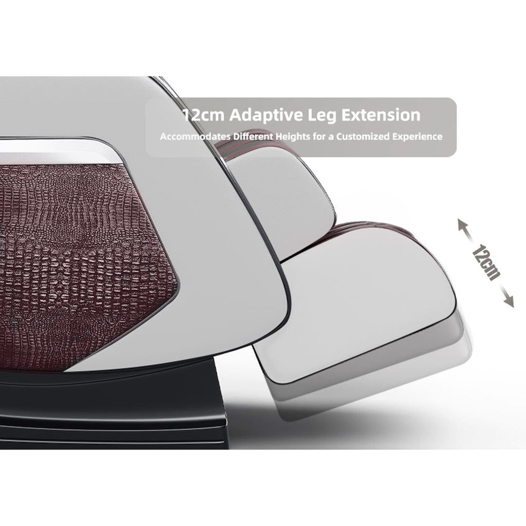 ZVZ Premium Zero Gravity Full Body Massage Chair With Smart Display SAK63107 Saksby - Adaptive Leg Extension
