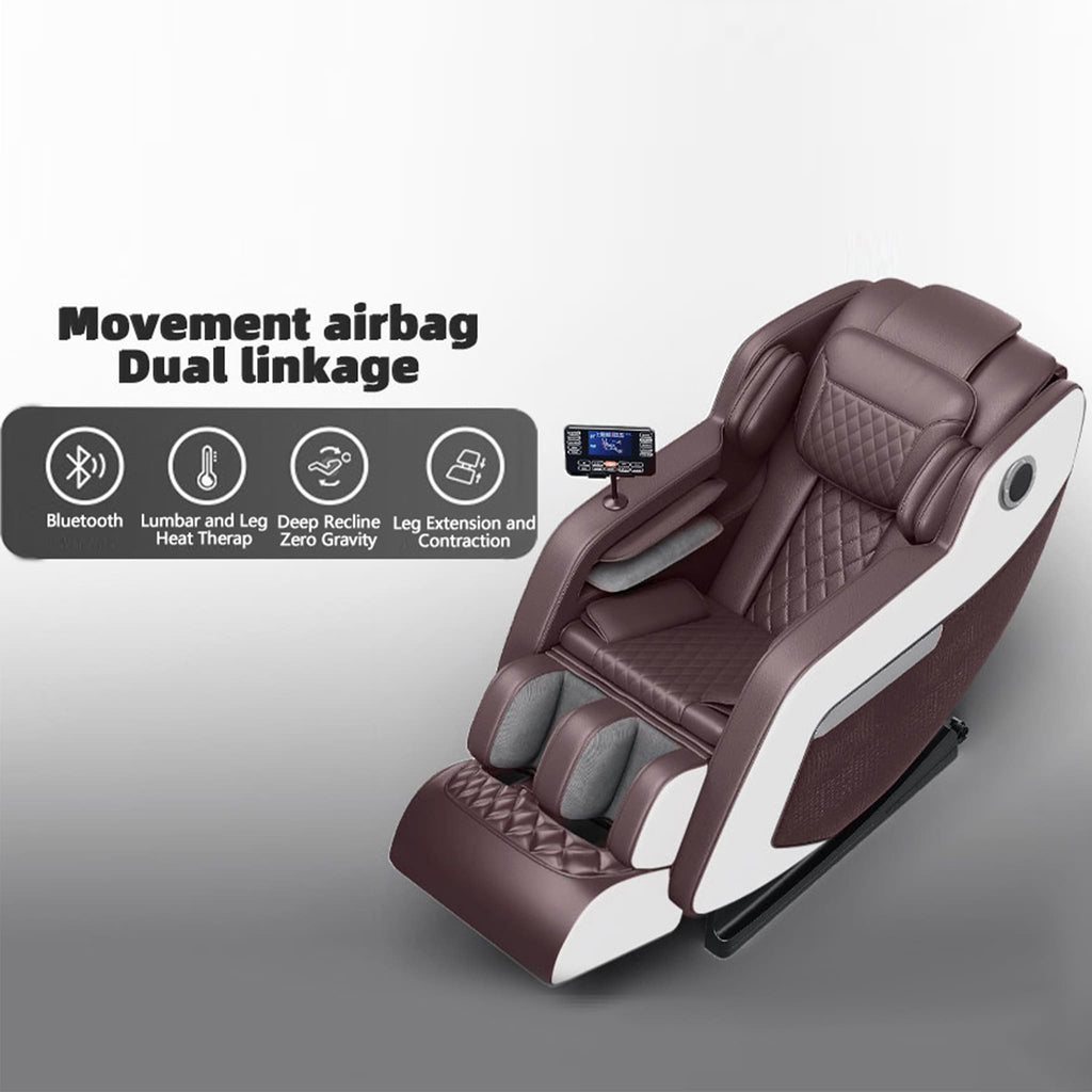 ZVZ Premium Zero Gravity Full Body Massage Chair With Smart Display SAK63107 Saksby - Airbag Features