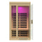 1-Person Low Emf Infrared Heat Wood Home Personal Spa Sauna With APP Control, 1350W (95837142) - Front View