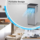 10K BTU Portable Room Air Conditioner Unit With Dehumidifier And Fan Mode (SAK30782) - Saskby Wholesale - Portable Design View