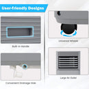 10K BTU Portable Room Air Conditioner Unit With Dehumidifier And Fan Mode (SAK30782) - Saskby Wholesale - Parts View