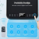 10K BTU Portable Room Air Conditioner Unit With Dehumidifier And Fan Mode (SAK30782) - Saskby Wholesale - Remote Control View