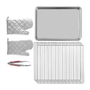 19 Qt Heavy Duty Commercial Stainless Steel Countertop Convection Toaster Oven (97251683) - Side View