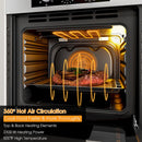 24" Premium High Temperature Single Electric Powered Wall Oven, 2300W (91304862) - SAKSBY.com - Wall Ovens - SAKSBY.com