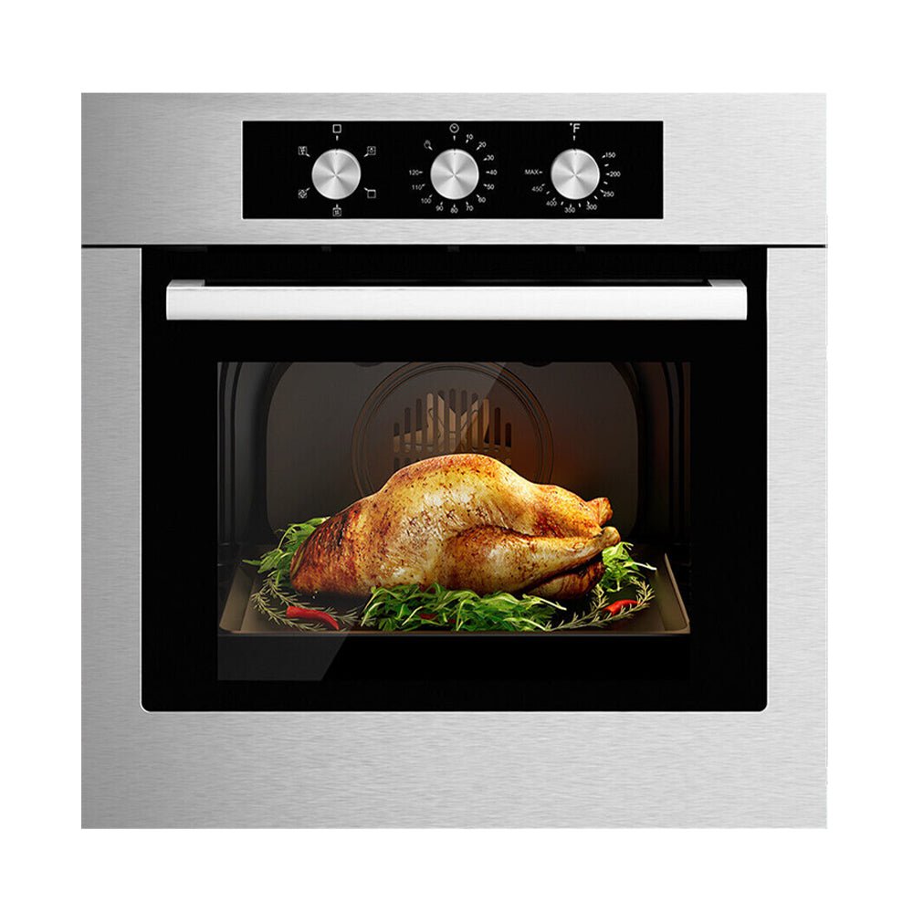 24" Premium High Temperature Single Electric Powered Wall Oven, 2300W (91304862) - SAKSBY.com - Wall Ovens - SAKSBY.com