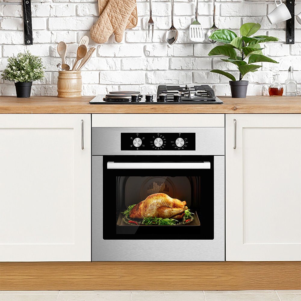24" Premium High Temperature Single Electric Powered Wall Oven, 2300W (91304862) - SAKSBY.com - Wall Ovens - SAKSBY.com