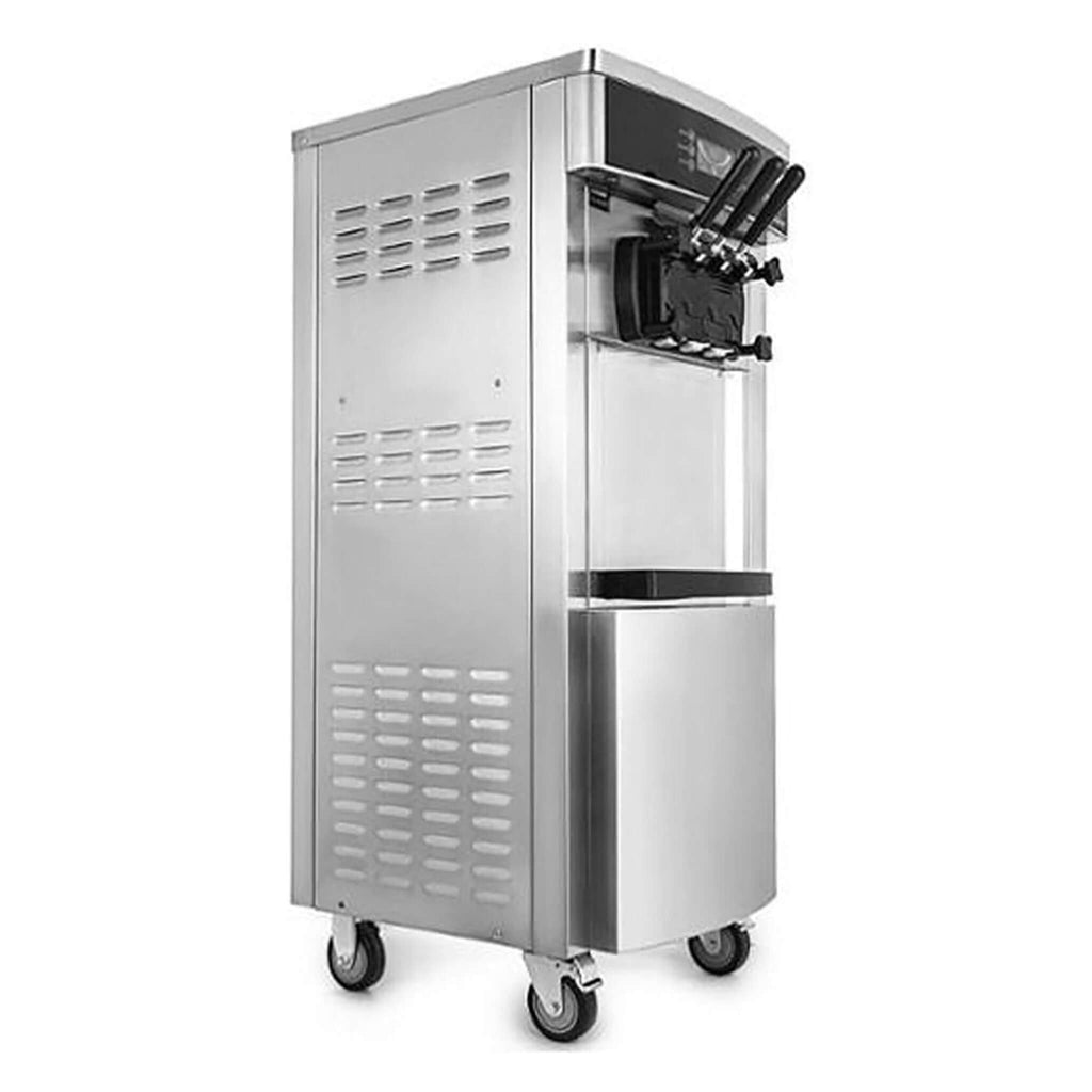 3 Flavor Commercial Stainless Steel Soft Serve Ice Cream & Frozen Yogurt Maker Machine (SAK94825) - Saksby Wholesale - Front Right View