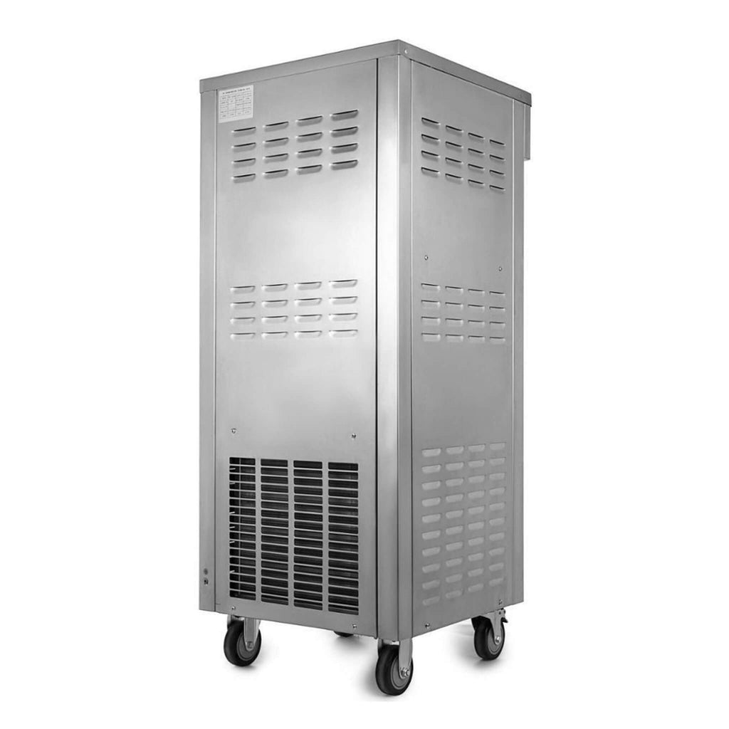 3 Flavor Commercial Stainless Steel Soft Serve Ice Cream & Frozen Yogurt Maker Machine (SAK94825) - Saksby Wholesale - Rear View