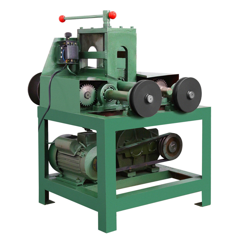 32" Heavy Duty Electric Industrial Square Pipe Tube Bender Machine W/ Die Set (98521576) - Side View