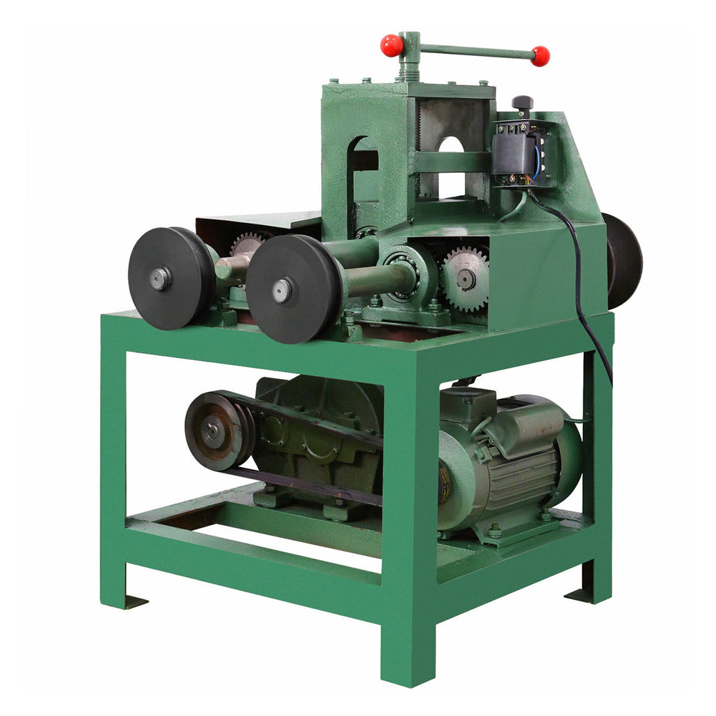 32" Heavy Duty Electric Industrial Square Pipe Tube Bender Machine W/ Die Set (98521576) - Side View