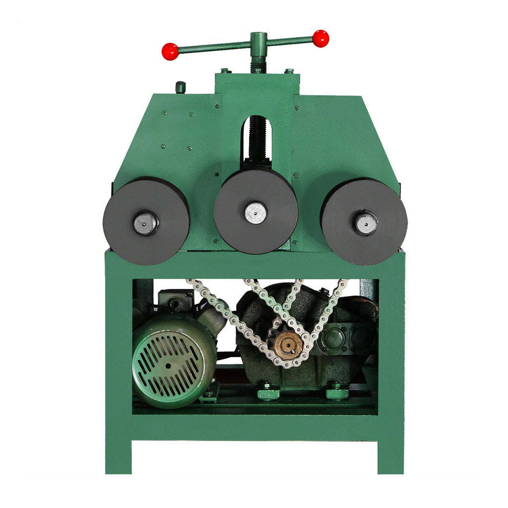32" Heavy Duty Electric Industrial Square Pipe Tube Bender Machine W/ Die Set (98521576) - SAKSBY.com -Front View