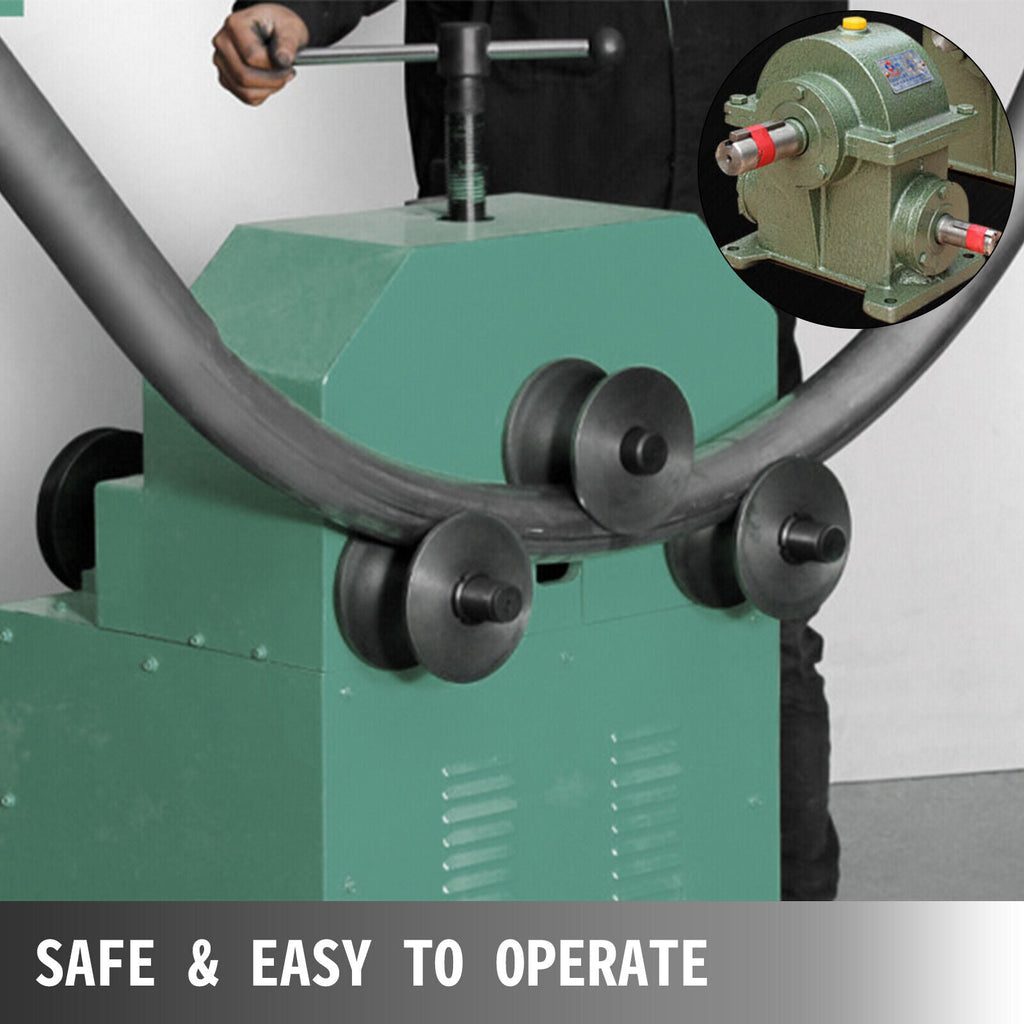 32" Heavy Duty Electric Industrial Square Pipe Tube Bender Machine W/ Die Set (98521576) - Zoom Parts View