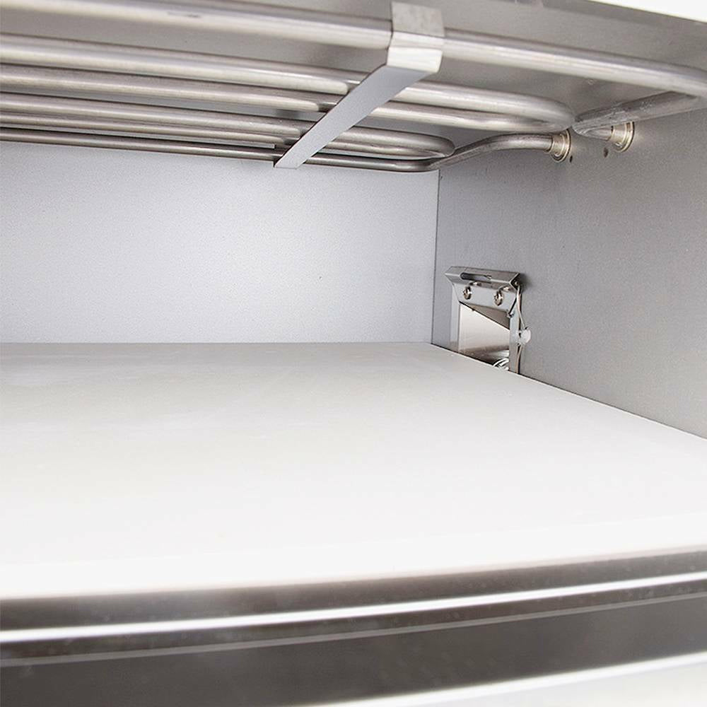 3KW Premium Electric Commercial Stainless Steel Double Deck Pizza Oven (98620571) - SAKSBY.com - Pizza Ovens - SAKSBY.com