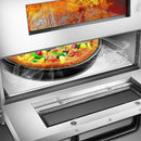 3KW Premium Electric Commercial Stainless Steel Double Deck Pizza Oven (98620571) - SAKSBY.com - Pizza Ovens - SAKSBY.com