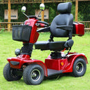 4-Wheel Heavy Duty 48V20AH Electric All-Terrain Mobility Scooter, 500W (93647251) - SAKSBY.com - Side View