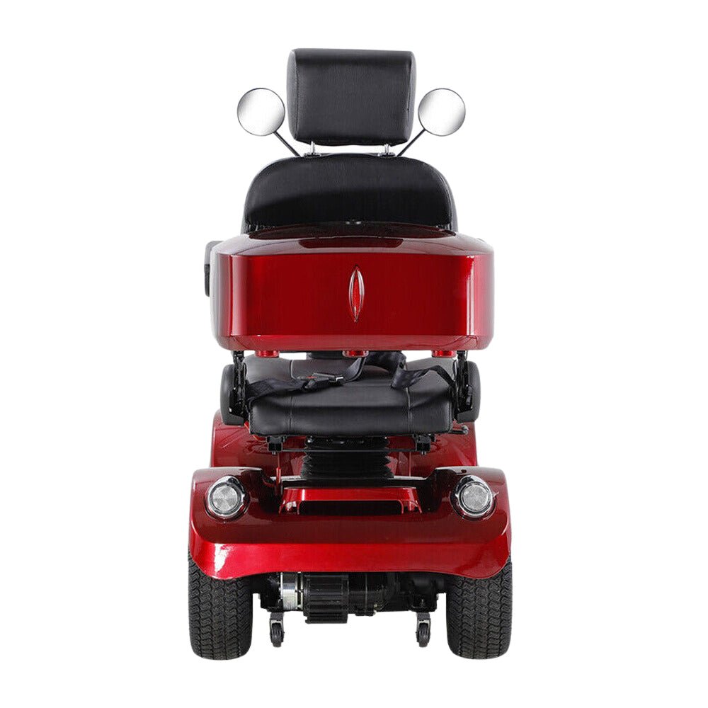 4-Wheel Heavy Duty 48V20AH Electric All-Terrain Mobility Scooter, 500W (93647251) - SAKSBY.com - Front View