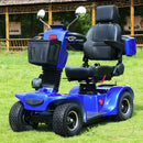 4-Wheel Heavy Duty 48V20AH Electric All-Terrain Mobility Scooter, 500W (93647251) - SAKSBY.com -Side View