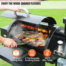 53" Heavy Duty Portable Wood Pellet BBQ Grill With Cart (93641572) - SAKSBY.com - BBQ Grills - SAKSBY.com