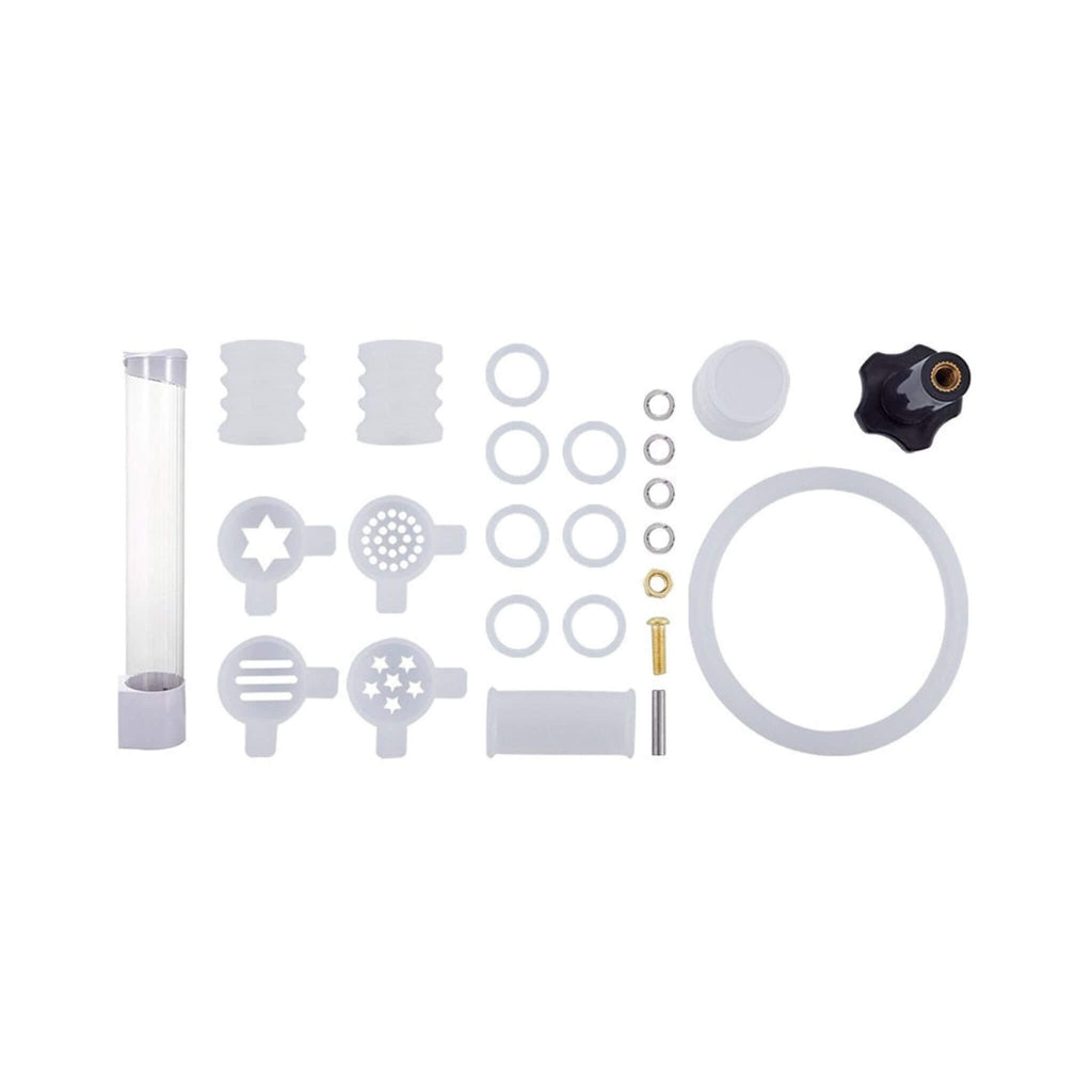 53" Freestanding 3 Flavors Commercial Soft Serve Yogurt Ice Cream Machine Maker With Auto Clean (SAK74031) - Saksby Wholesale - Accessory Details