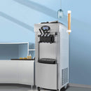 53" Freestanding 3 Flavors Commercial Soft Serve Yogurt Ice Cream Machine Maker With Auto Clean (SAK74031) - Saksby Wholesale - Lifestyle