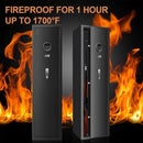57" Heavy Duty Anti-Theft Fireproof Biometric Gun Rifle Pistol Safe For Home, 11-12 Guns (SAK53816) - Saksby Wholesale - Fireproof Feature