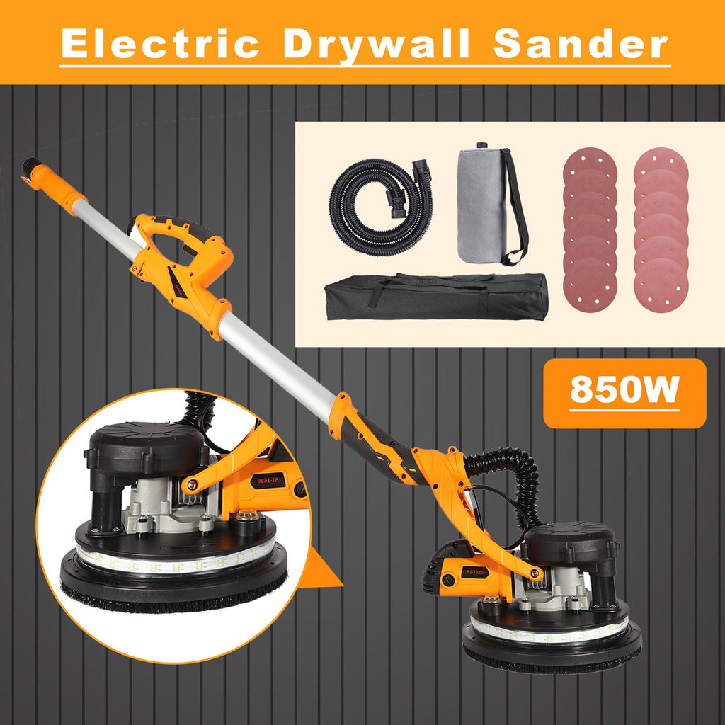 850W 82" Electric Extendable Drywall Grinding Tools Sander Machine (92157432) - SAKSBY.com - Drywall Sanders - SAKSBY.com