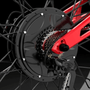 AOSTIRMOTOR S17-1500W 48V20Ah 1500W Electric Bike, 26" - SAKSBY.com - Electric Bicycles Zoom Parts View