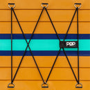 POP BOARD CO Inflatable Paddle Board 11'0 Yacht Hopper Teak/Blue/Mint - SAKSBY.com - Zoom Parts View