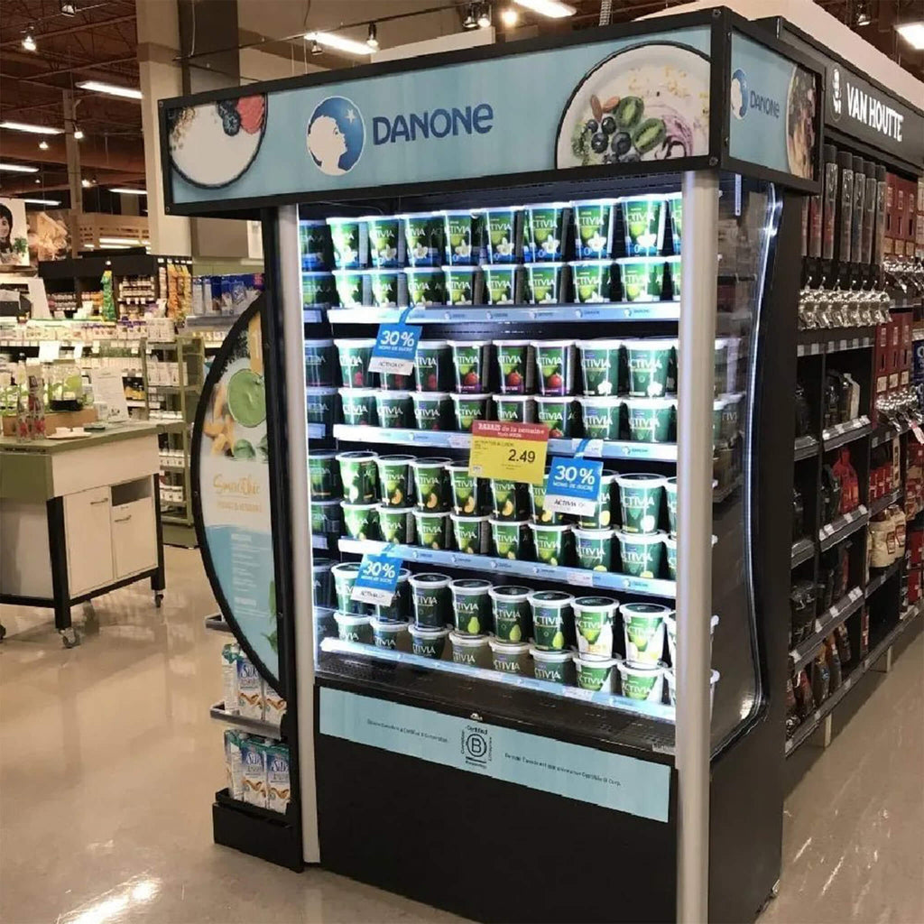 ALKCOOL OFC46 Commercial Open Air Curtain Merchandiser, 46" (92153746) - SAKSBY.com - SAKSBY.com