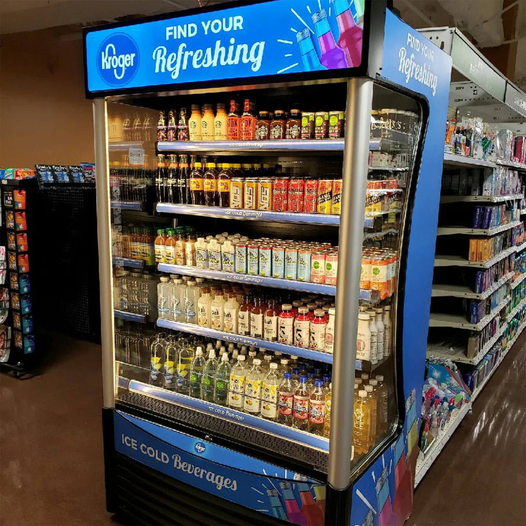 ALKCOOL OFC46 Commercial Open Air Curtain Merchandiser, 46" (92153746) - SAKSBY.com - SAKSBY.com