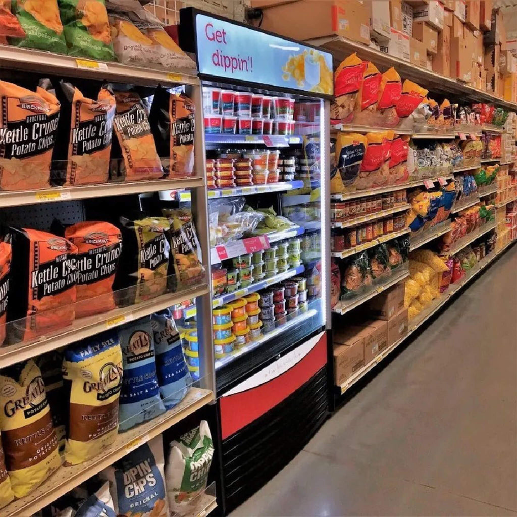 ALKCOOL OFC46 Commercial Open Air Curtain Merchandiser, 46" (92153746) - SAKSBY.com - SAKSBY.com