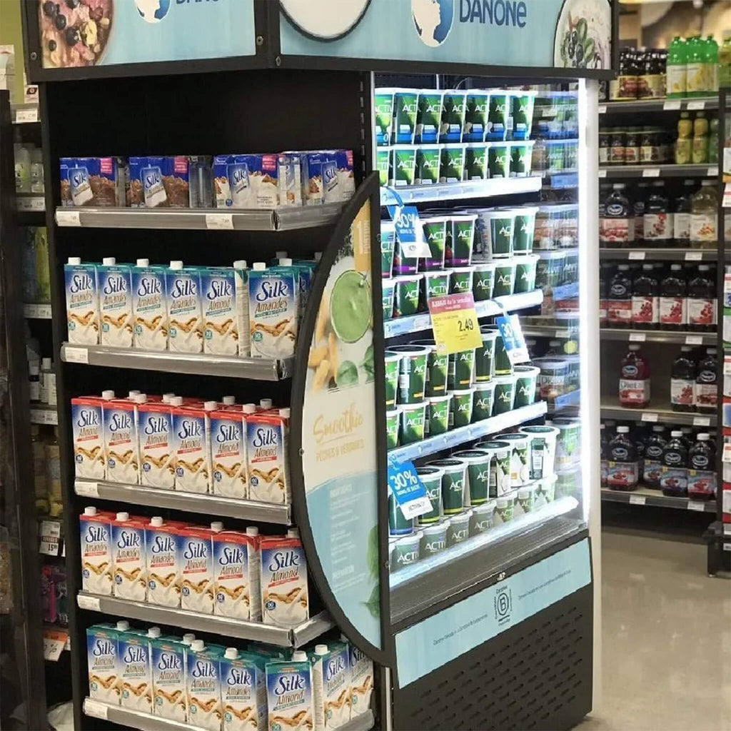 ALKCOOL OFC46 Commercial Open Air Curtain Merchandiser, 46" (92153746) - SAKSBY.com - SAKSBY.com