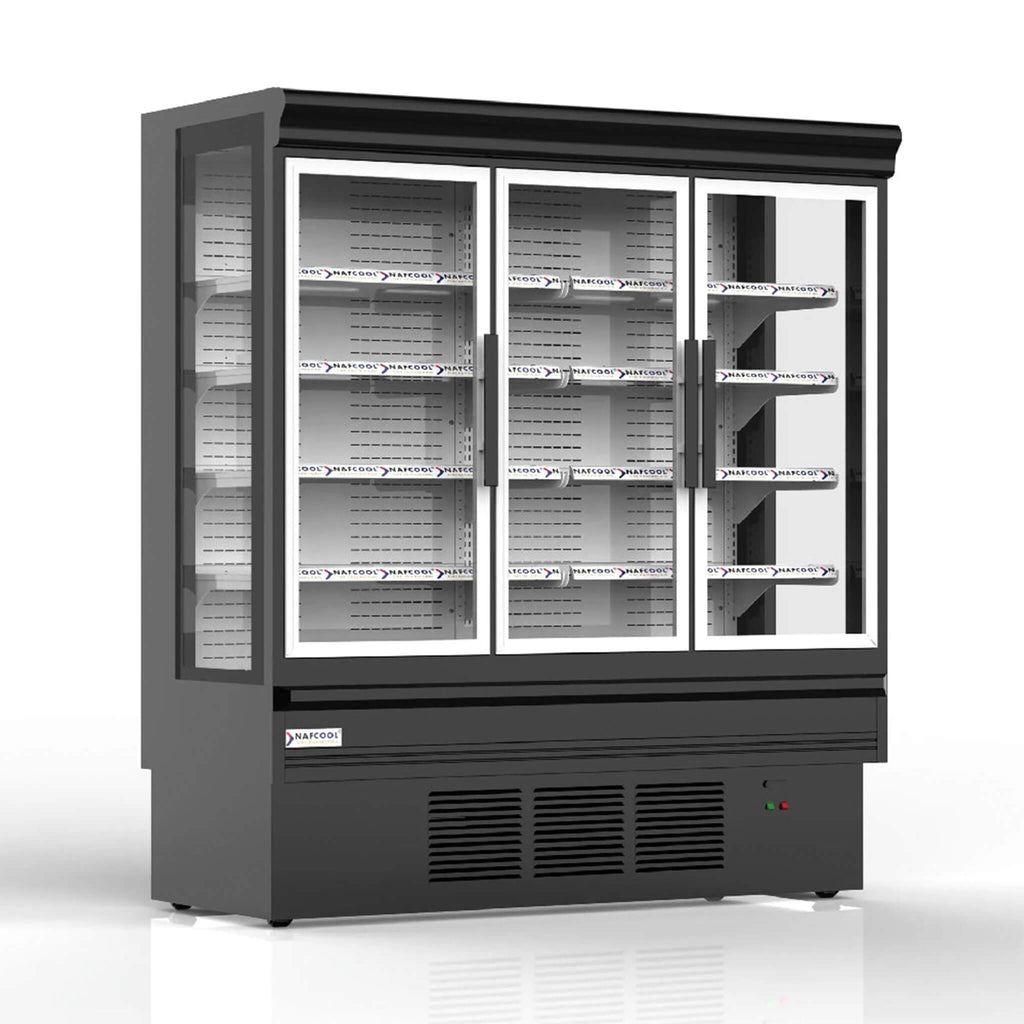 ALKCOOL OFC78 Commercial Hinge Door Refrigerator, 78" (94173825) - SAKSBY.com - SAKSBY.com