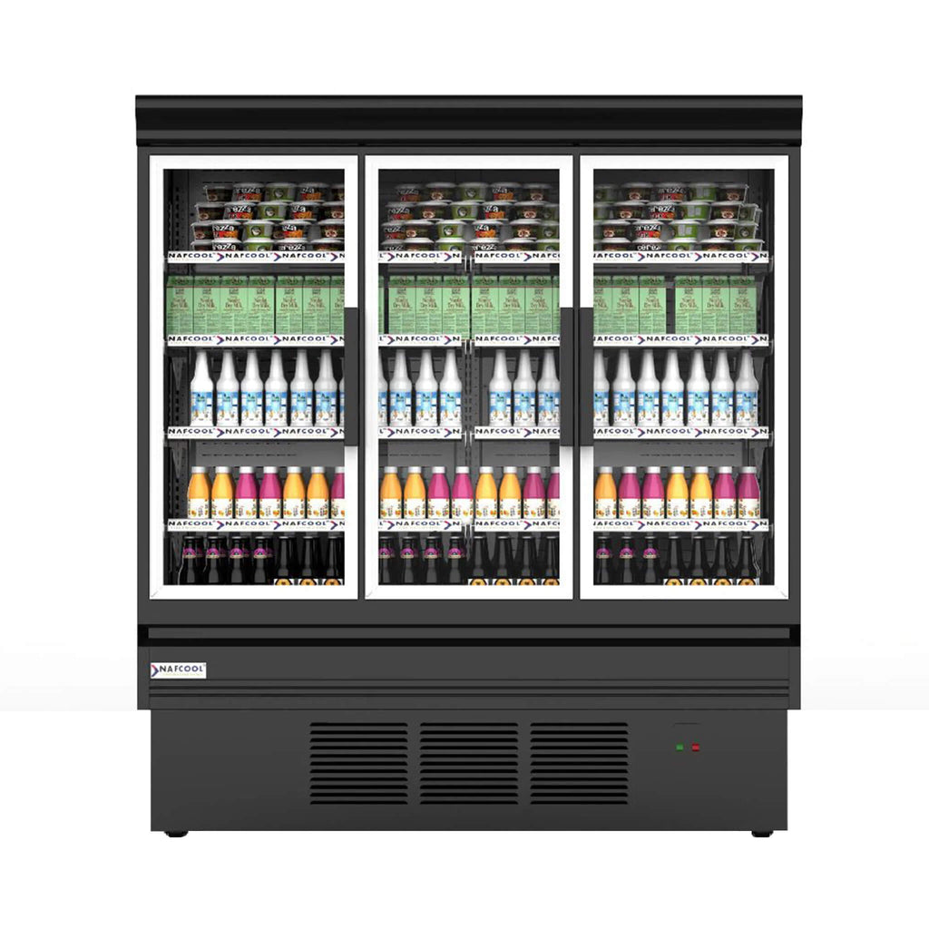 ALKCOOL OFC78 Commercial Hinge Door Refrigerator, 78" (94173825) - SAKSBY.com - SAKSBY.com