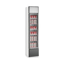 ALKCOOL SDGR15 Slim Line Commercial Single Glass Door Refrigerator, 6.5 Cu.Ft. (94718253) - SAKSBY.com - SAKSBY.com