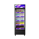 ALKCOOL SDGR28 Slim Line Commercial Single Glass Door Merchandiser, 20 Cu.Ft. (93527140) - SAKSBY.com - SAKSBY.com
