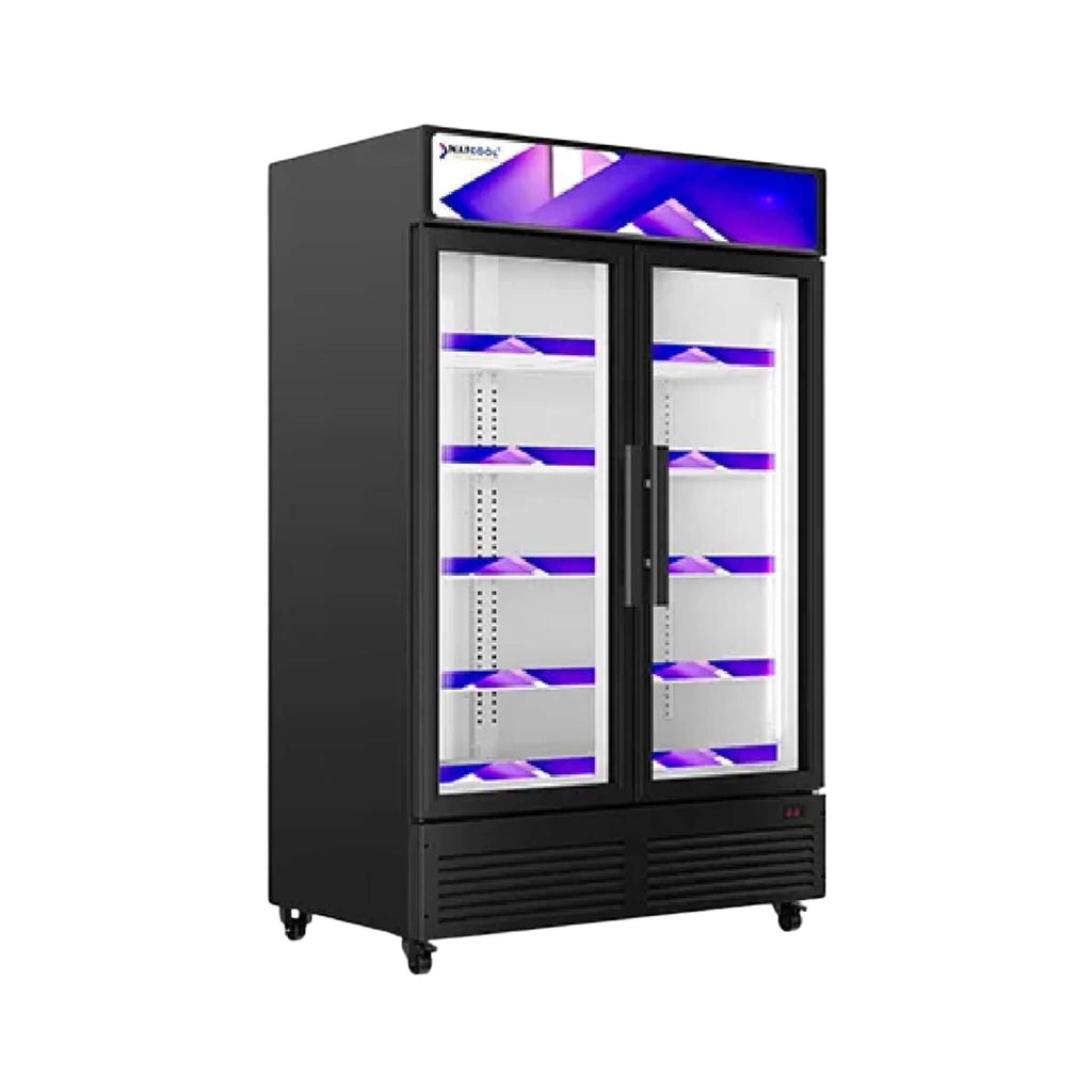 ALKCOOL SGDR47 Slim Line Commercial Double Glass Door Merchandiser, 47" (97263518) - SAKSBY.com - SAKSBY.com