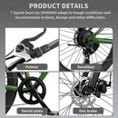AOSTIRMOTOR A350 36V/10Ah 350W Urban Electric Commuter Bike, 26'' - SAKSBY.com - Electric Bicycles - SAKSBY.com