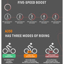 AOSTIRMOTOR A350 36V/10Ah 350W Urban Electric Commuter Bike, 26'' - SAKSBY.com - Electric Bicycles - SAKSBY.com