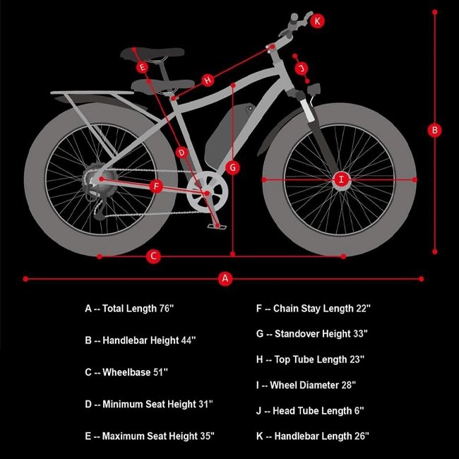 AOSTIRMOTOR S07-B 48V13Ah 750W Fat Tire Electric Mountain Bike, 26'' - SAKSBY.com - Electric Bicycles - SAKSBY.com