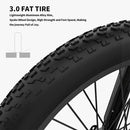 AOSTIRMOTOR S17-1500W 48V20Ah 1500W Electric Bike, 26" - SAKSBY.com - Electric Bicycles - SAKSBY.com